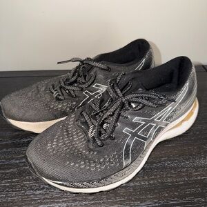 Asics Mens Gel Kayano 28 1011B189 Gray Running Shoes Sneakers Size 8